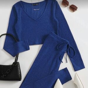 Ribbed Knit 2Pc Set